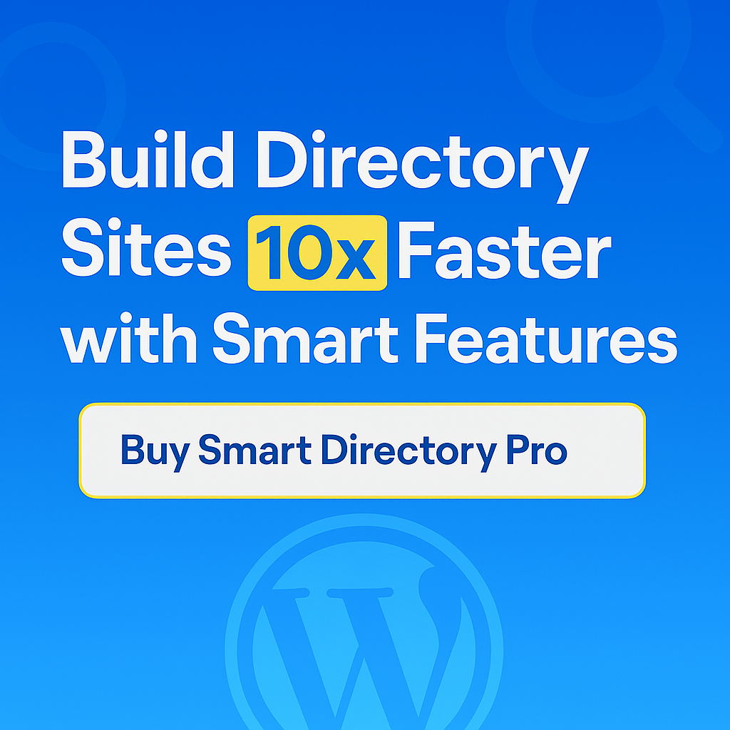 Get Smart Directory Pro Today